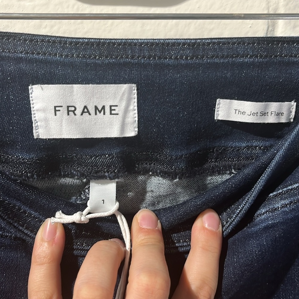 Frame Denim Jetset Flare Nwt - image 3